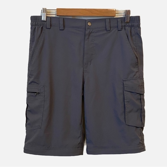 The North Face Men’s Convertible Hiking Cargo Pants Shorts Gray Size Medium - Picture 4 of 15